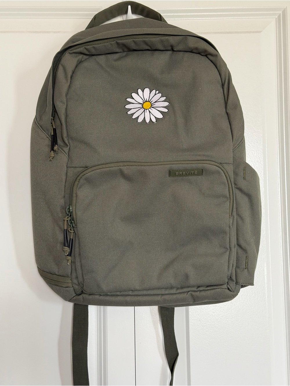 Olive Green Brevite  Backpack -